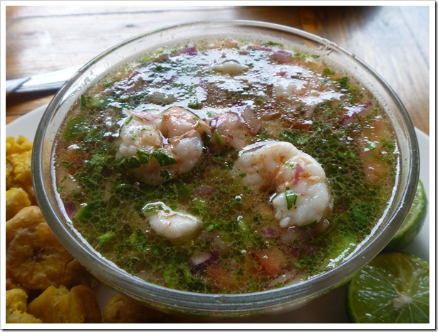 ecuadorian ceviche de camarones