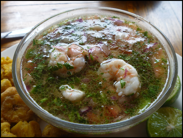 4 dollars for a huge bowl of fresh shrimp?  I'll take it!