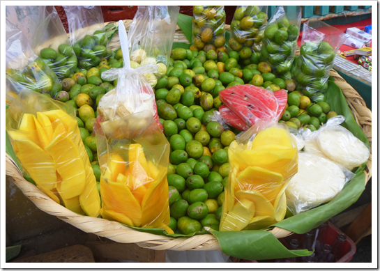 ubiquitous bags of mango