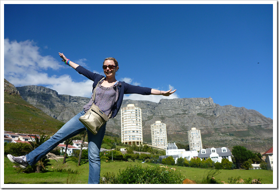 Table Mountain view from Vredehoek