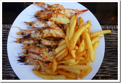 shrimp and fries