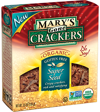 Top 10 Healthy, Gluten-Free Snacks: Mary's Gone Crackers