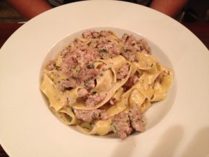 Pappardelle with Wild Tuscan Boar from Guze Restaurant Review | Malta Restaurant TripAdvisor Recommendation