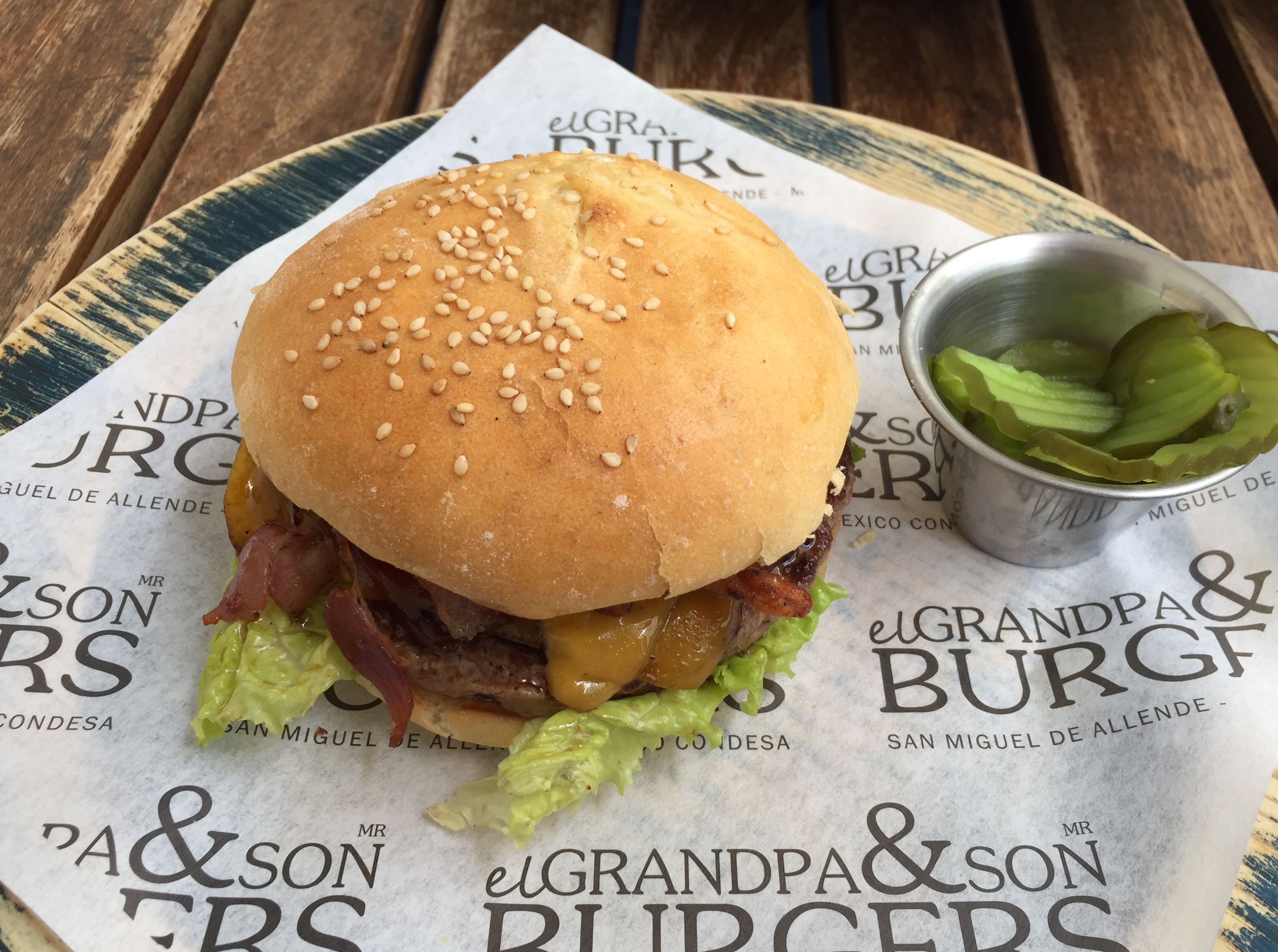 El Grandpa & Son Burgers, San Miguel de Allende